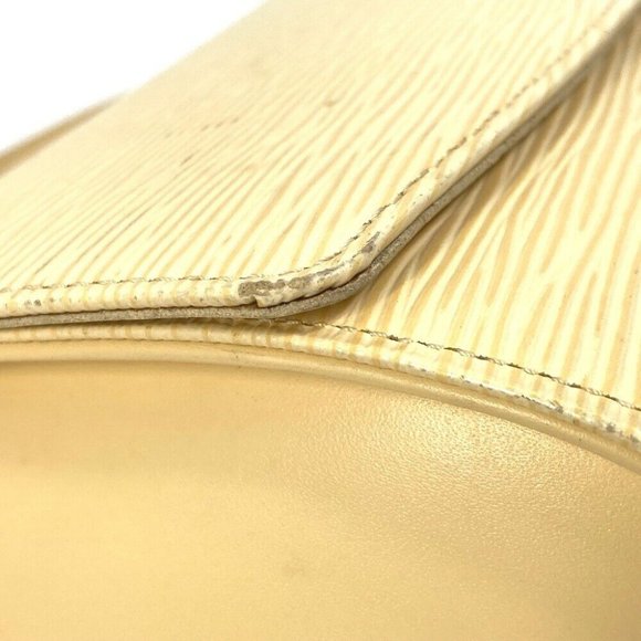 Authentic LOUIS VUITTON M5218A Epi Nocturn PM bag Shoulder Bag Yellow Based - Picture 13 of 16